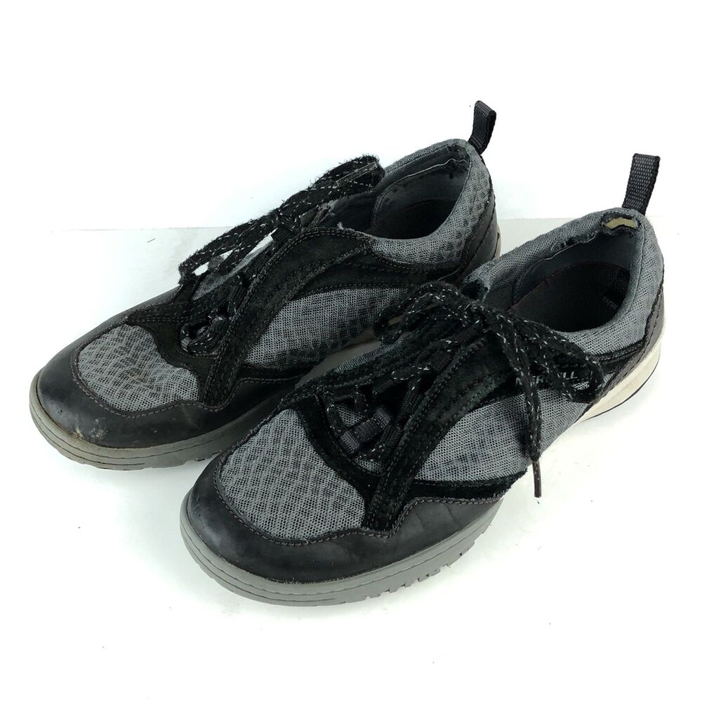 Merrell Albany Rift Athletic Hiking Sneaker Black Gray J54998 Women’s 8.5 SH7